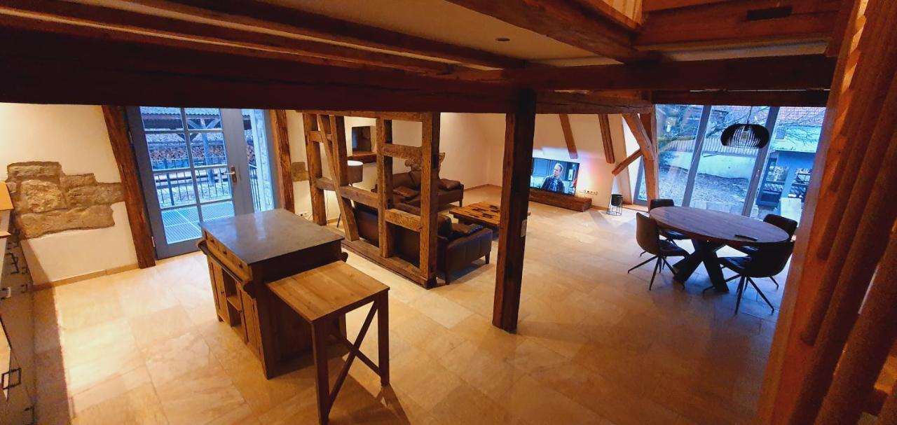 Gaestehaus Craintaler Muehle B&B Creglingen Exterior foto